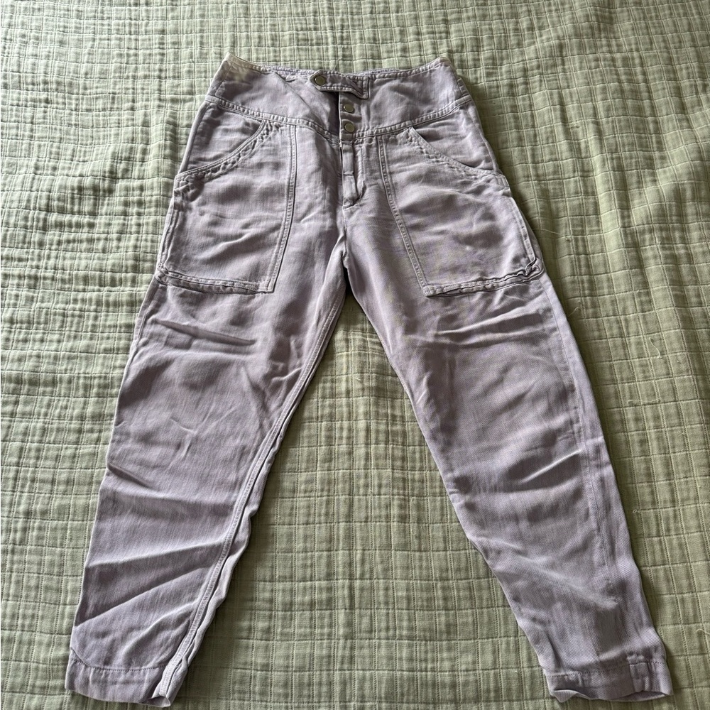 Isabel Marant Slouchy Lilac Jeans